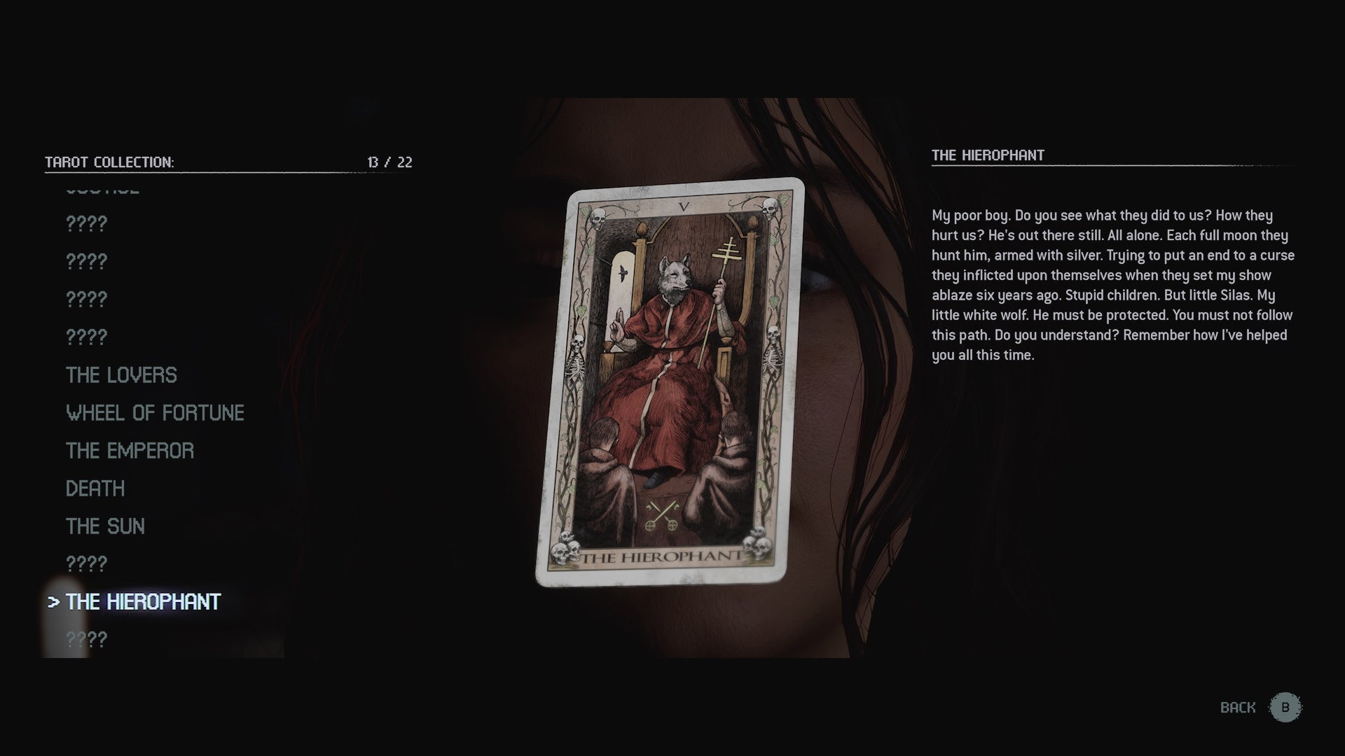 The Quarry Tarot Cards locations